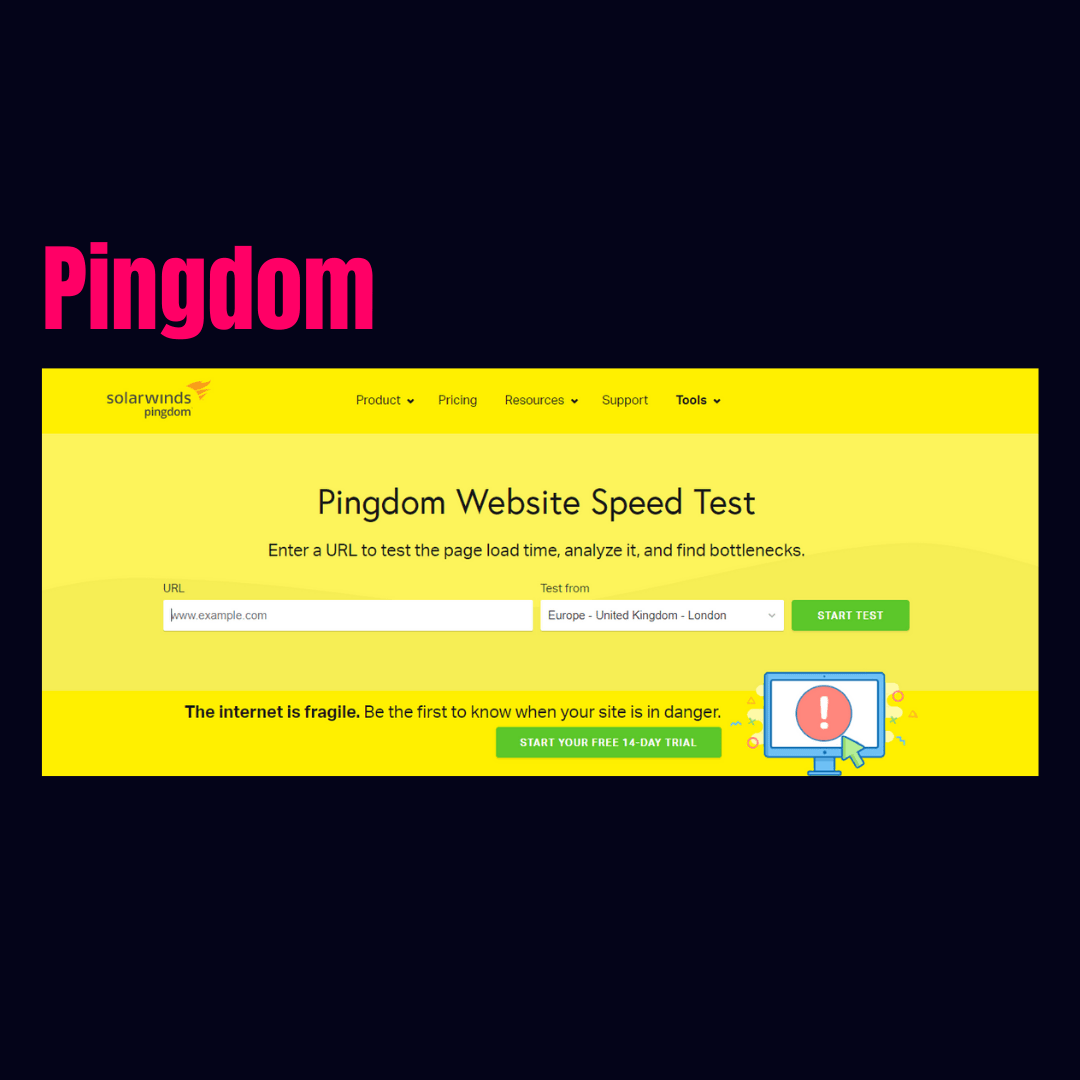 Pingdom_Website performance and testing tools_insightwey.com