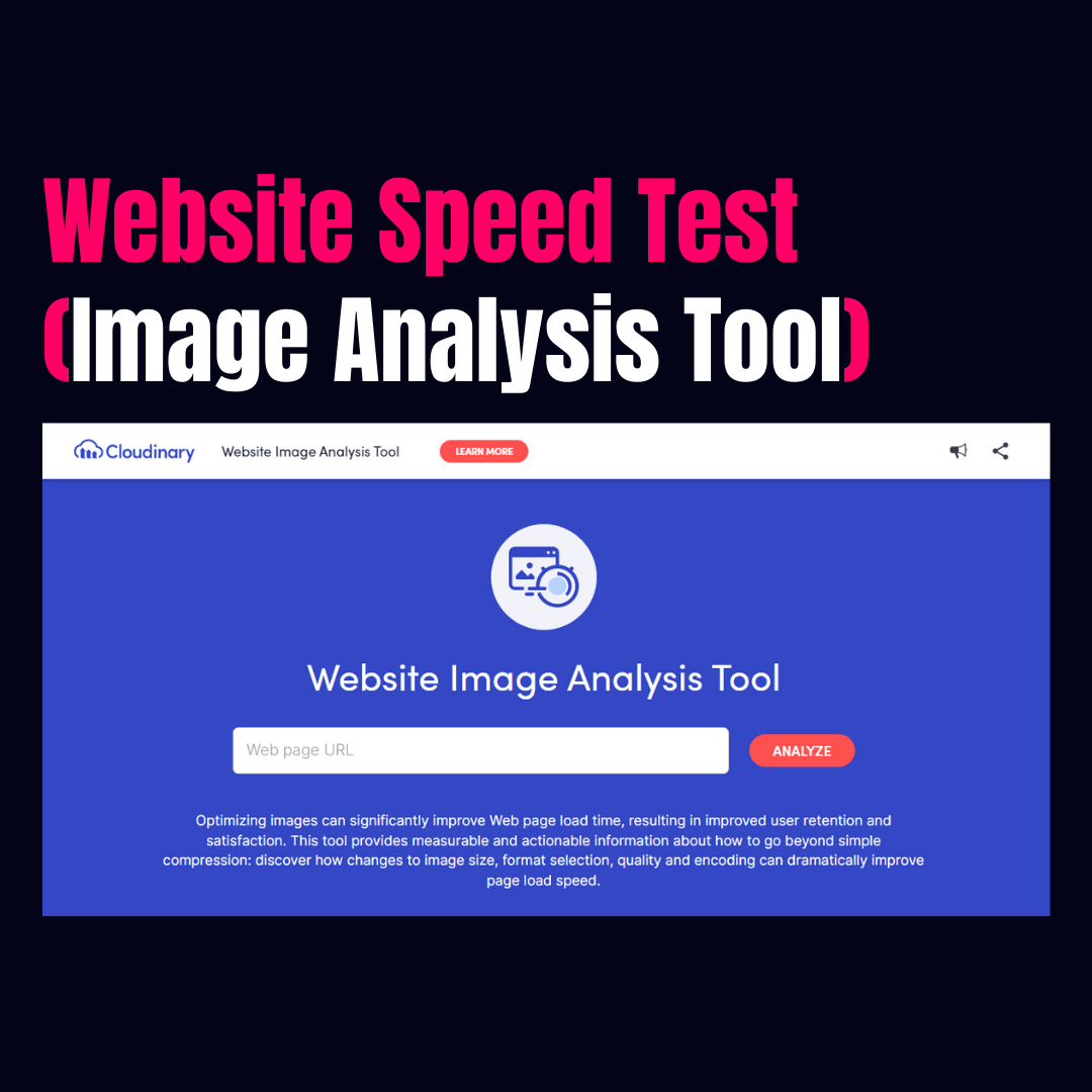 Website-Speed-Test-Image-Analysis-Too_Website performance and testing tools_insightwey.com